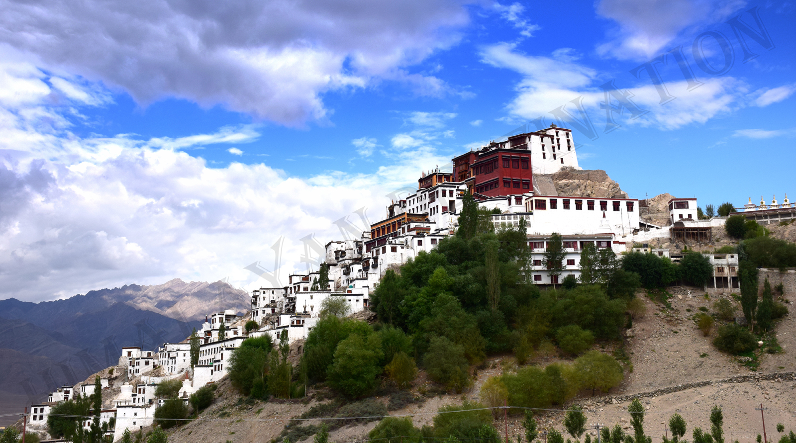 Thiksey-Monastery-Leh - Himalayan Destination